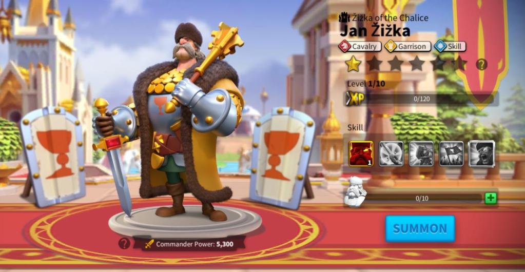 Best Defense Commanders in Rise of Kingdoms - Jan Zizka