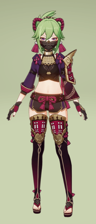 Genshin Impact Best Healers - Kuki Shinobu