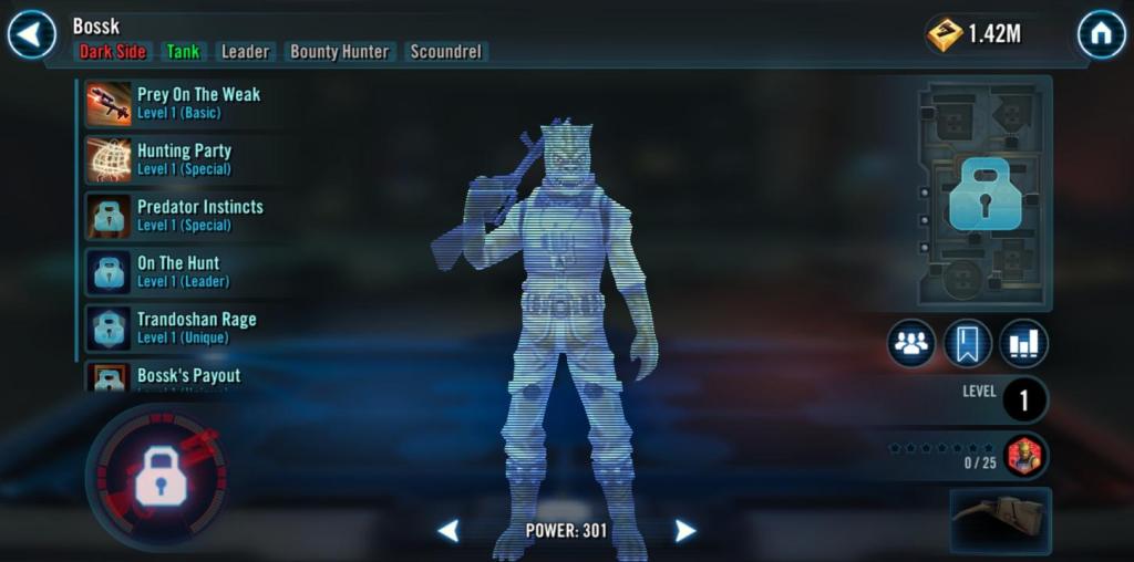 SWGoH Bossk