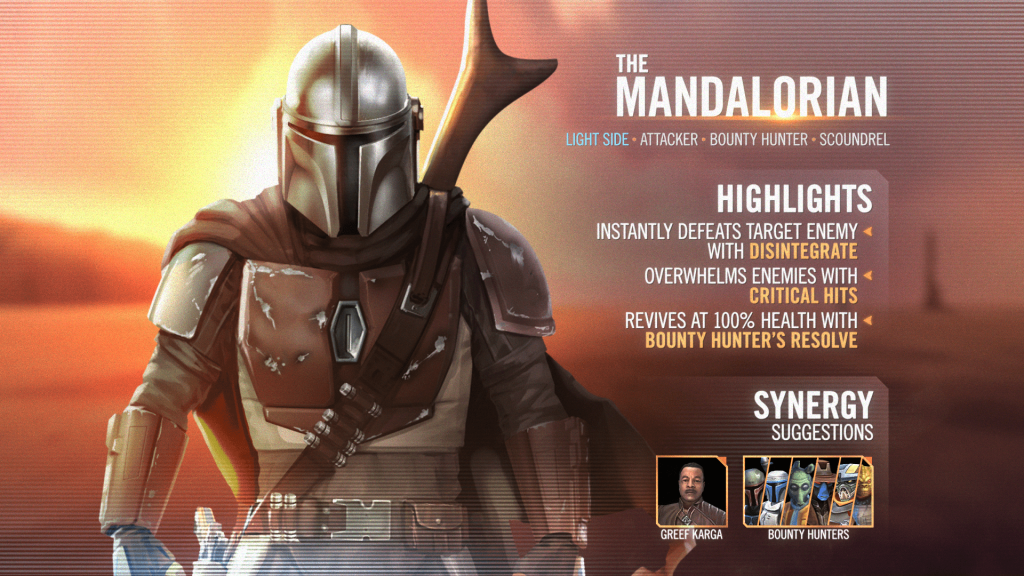 SWGoH The Mandalorian