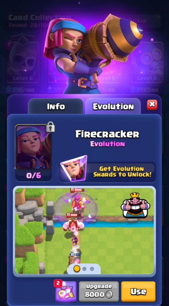 Clash Royale Firecracker Evo