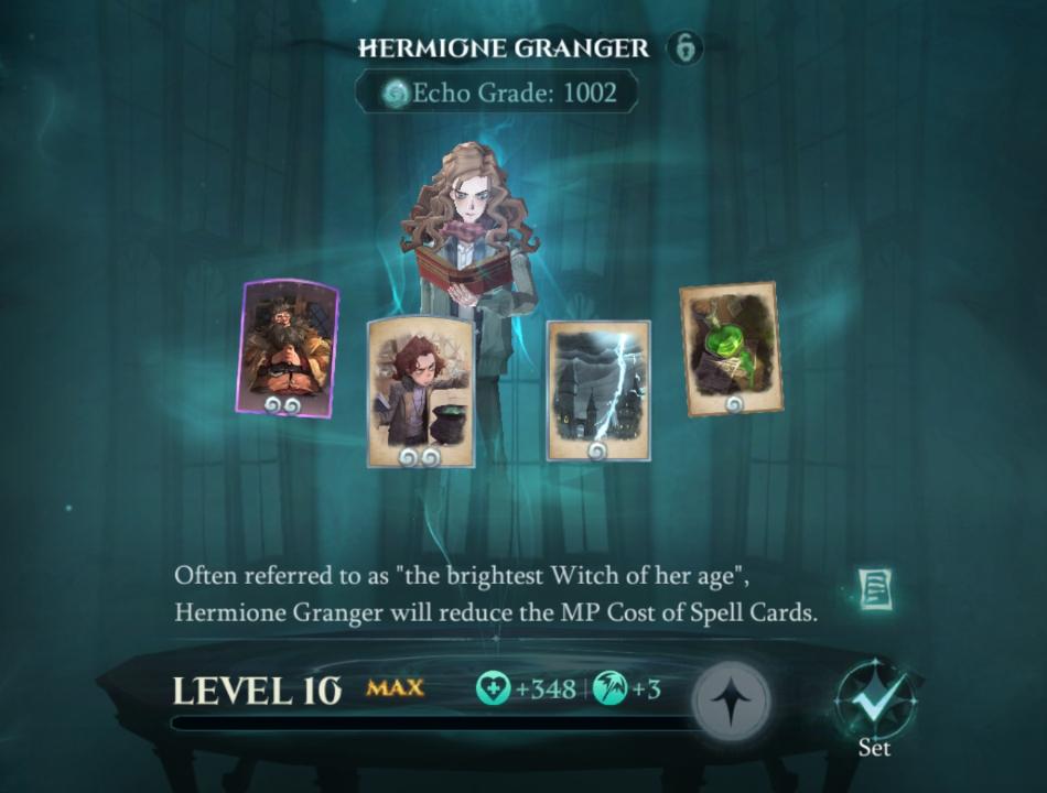 Harry Potter: Magic Awakened Forbidden Forest Hermione Granger Spell Deck