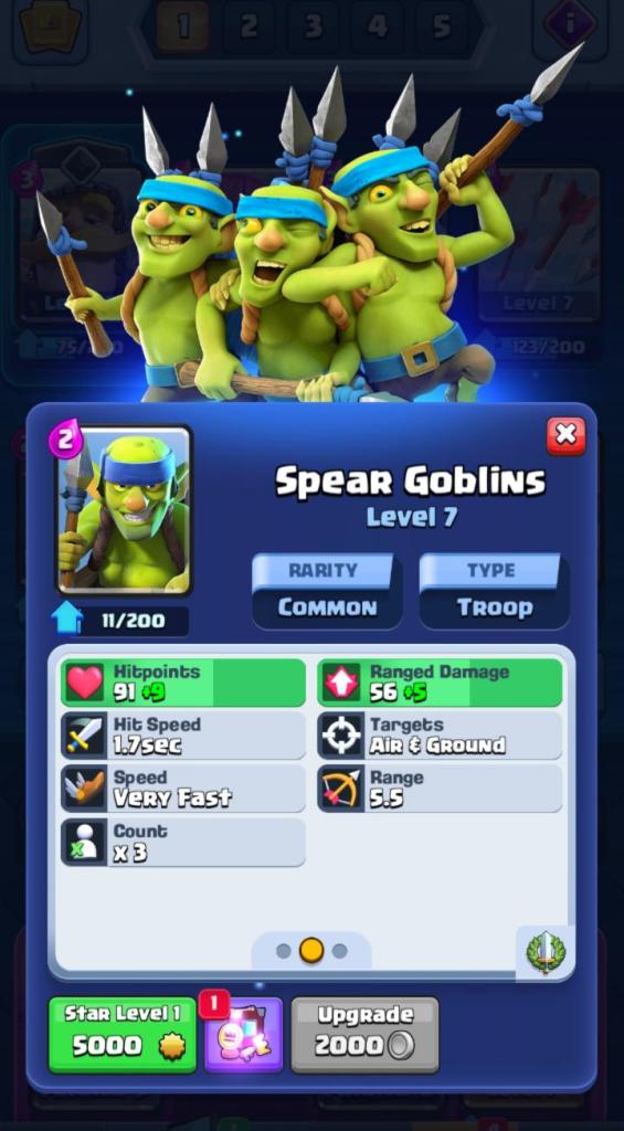 Clash Royale Spear Goblins Guide