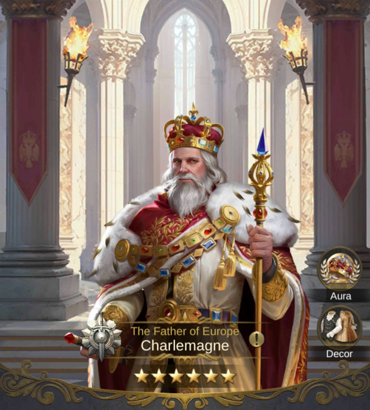 King's Choice Best Intellect Knights - Charlemagne