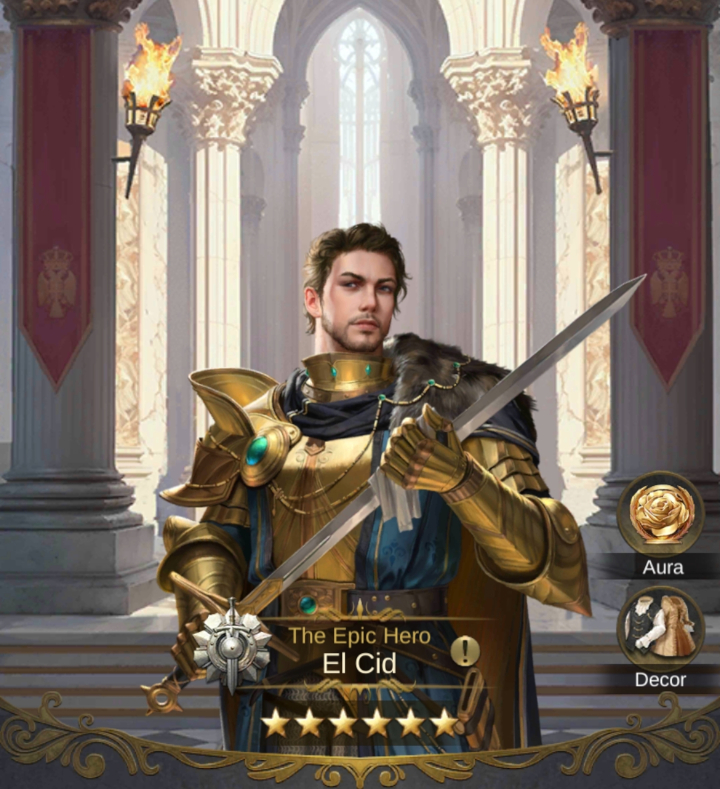 King's Choice Best Charisma Knights - El Cid