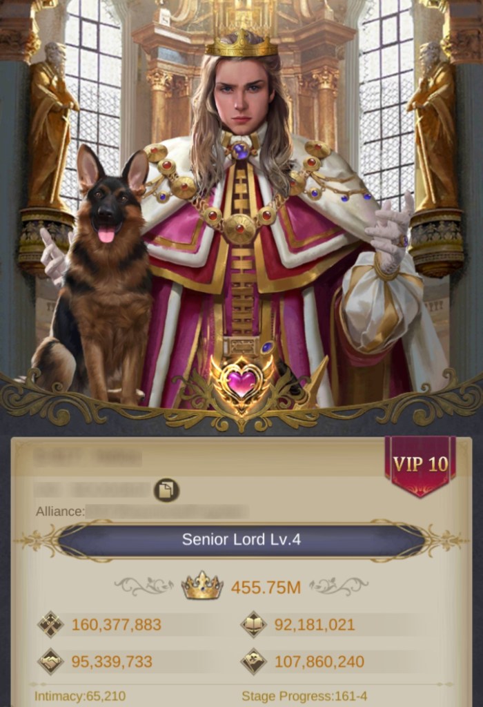 King's Choice Prestige and Lord Level