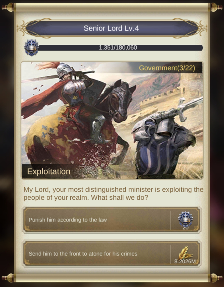 King's Choice Prestige - Government Affairs