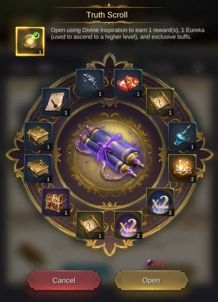 King's Choice School of Athens - Truth Scroll