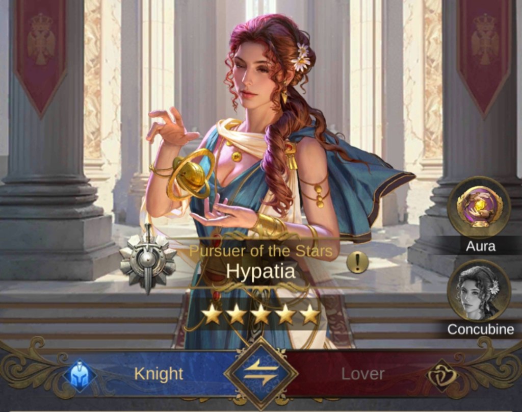 King's Choice Knight Encounter - Hypatia