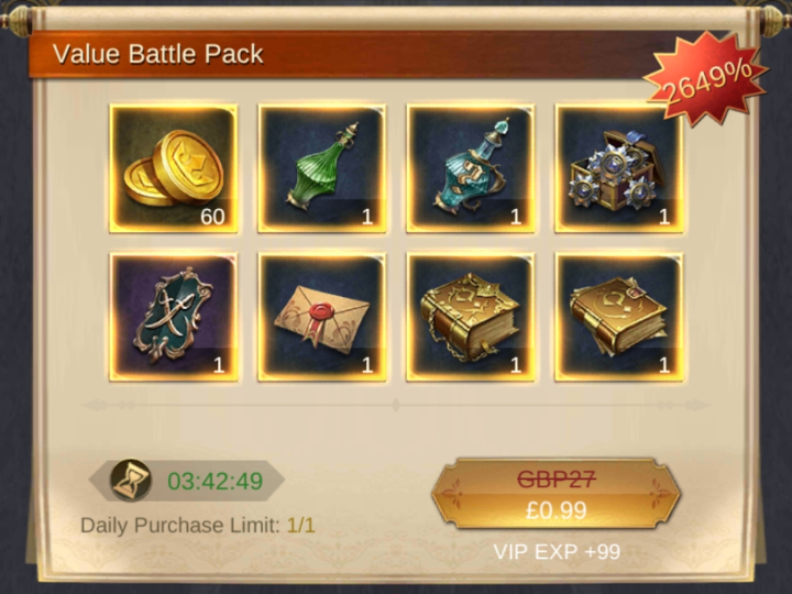 King's Choice Paid VIP