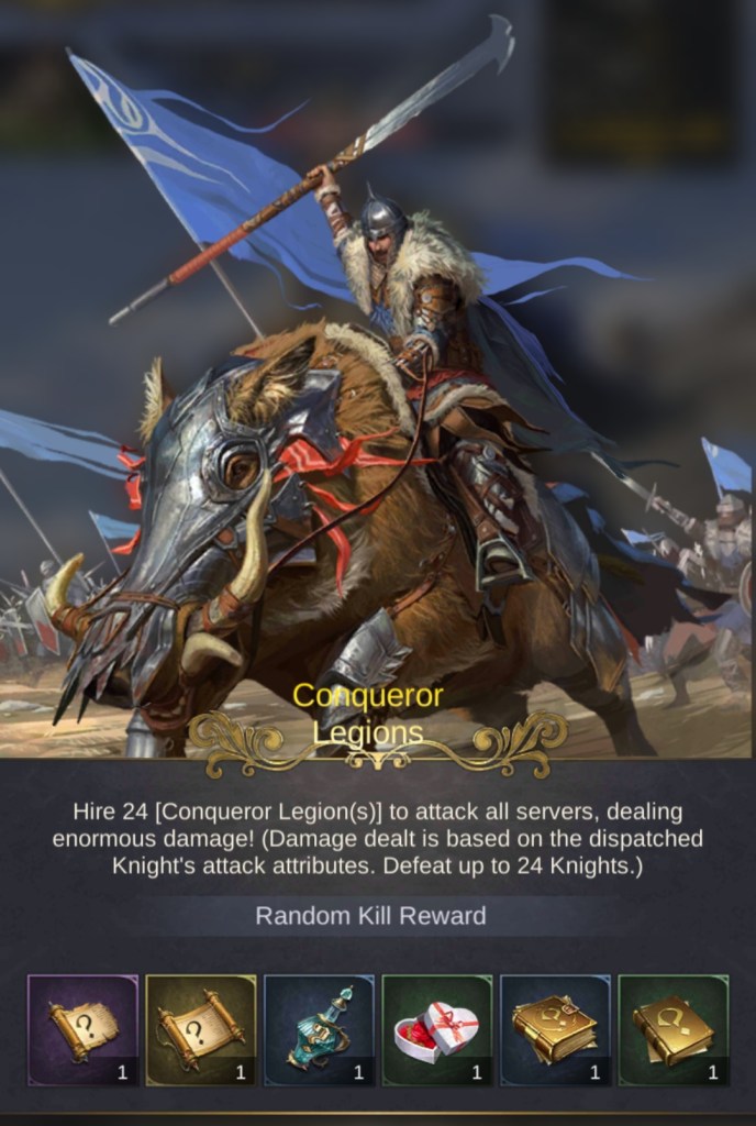 King's Choice War of the Lions Fortress War Stage - Conqueror Legions