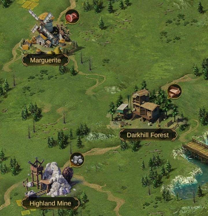 King's Choice War of the Lions Supply Reserves Stage Map