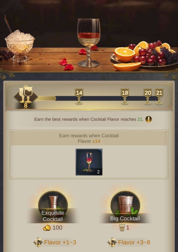 King's Choice Knight Encounter - Mix Cocktails