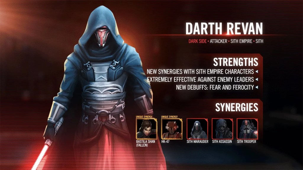 SWGoH - Darth Revan