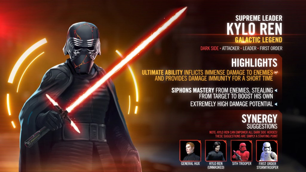 SWGoH - Supreme Leader Kylo Ren