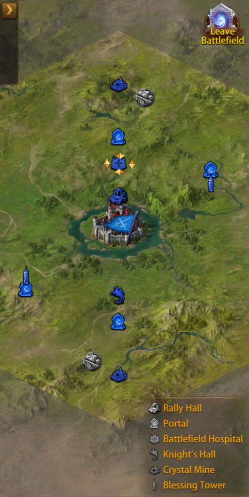 Evony BoC Battle Map