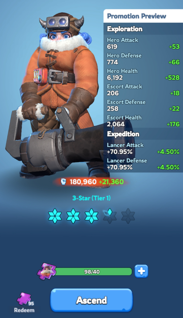 Whiteout Survival Hero Guide - Ascend