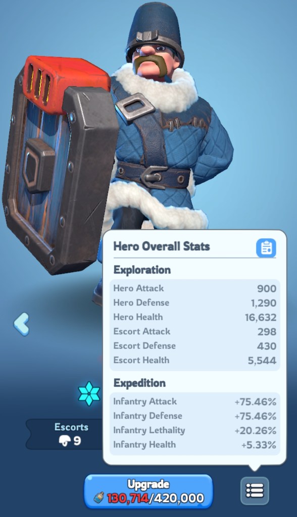 Whiteout Survival Hero Guide - Stats