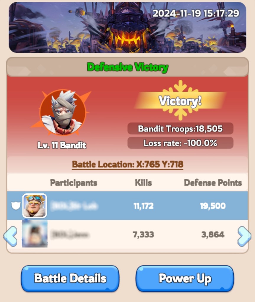 Whiteout Survival Crazy Joe Win