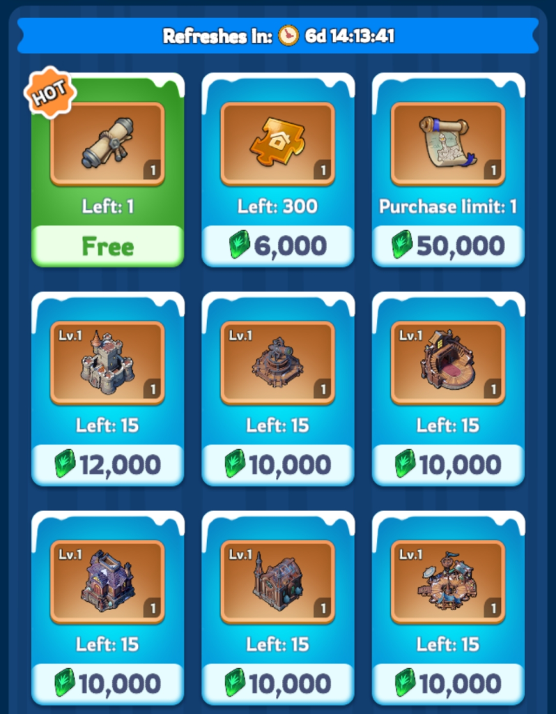 Whiteout Survival Daybreak Island Decorations