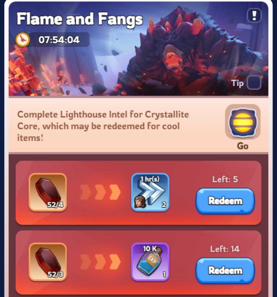 Whiteout Survival Flame and Fangs - Rewards